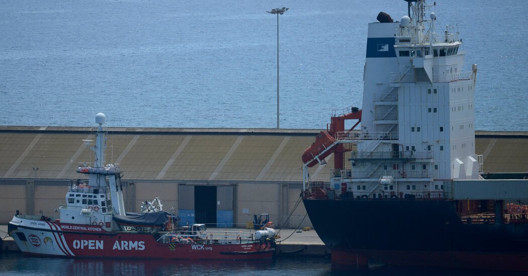 U.S. Ship Carrying Aid for Gaza Departs From Cyprus