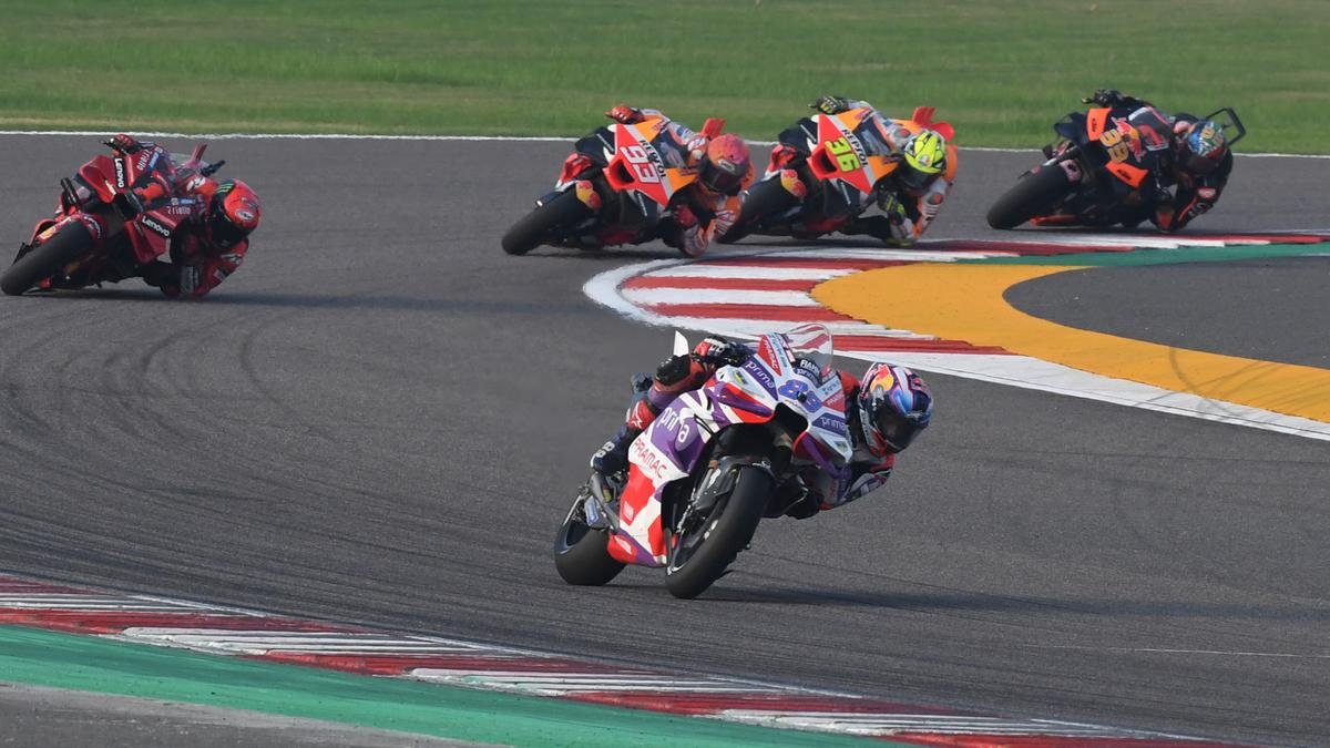 MotoGP Indian Grand Prix: Martin reigns in Dash Race edging Bagnaia; Marquez finishes third 