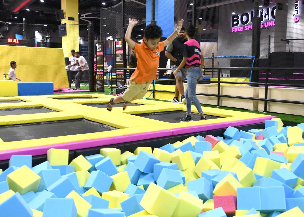 Enjoyable meets health on the newly launched BOUNCE journey park in Bengaluru