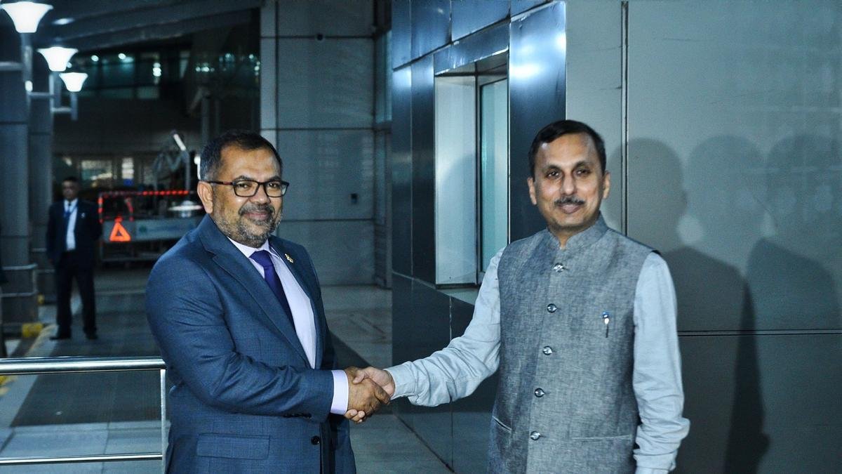 “Trying ahead to productive discussions…”: Maldives International Minister Moosa Zameer arrives in India