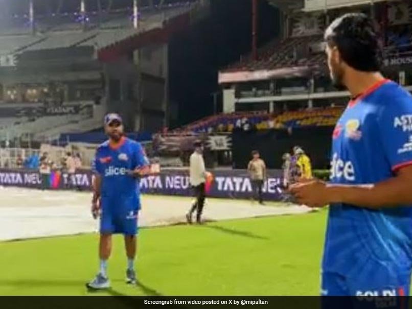 Rohit Sharma Repeats “Garden Mein” Taunt, Mumbai Indians Star Gives Priceless Response. Watch