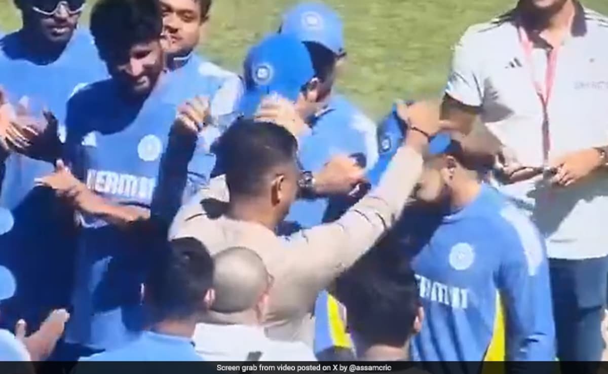 Riyan Parag Receives Debut India Cap From His Father In Emotional Ceremony – Watch