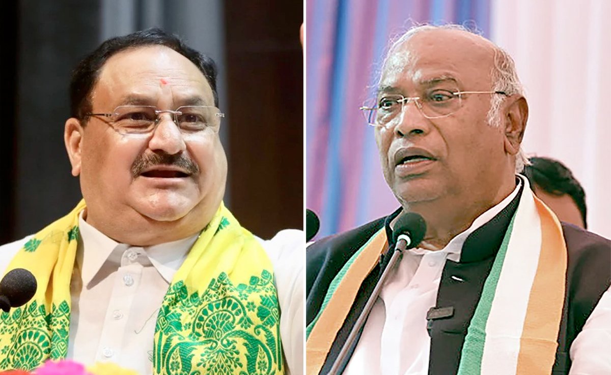 M Kharge’s “Small Request” And JP Nadda’s Fierce Reply