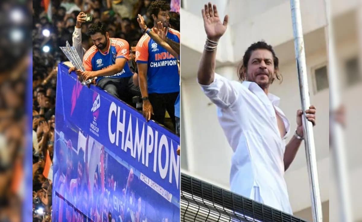 Shah Rukh Khan Shares Heartfelt Submit For Crew India Amid T20 World Cup Celebrations In Mumbai