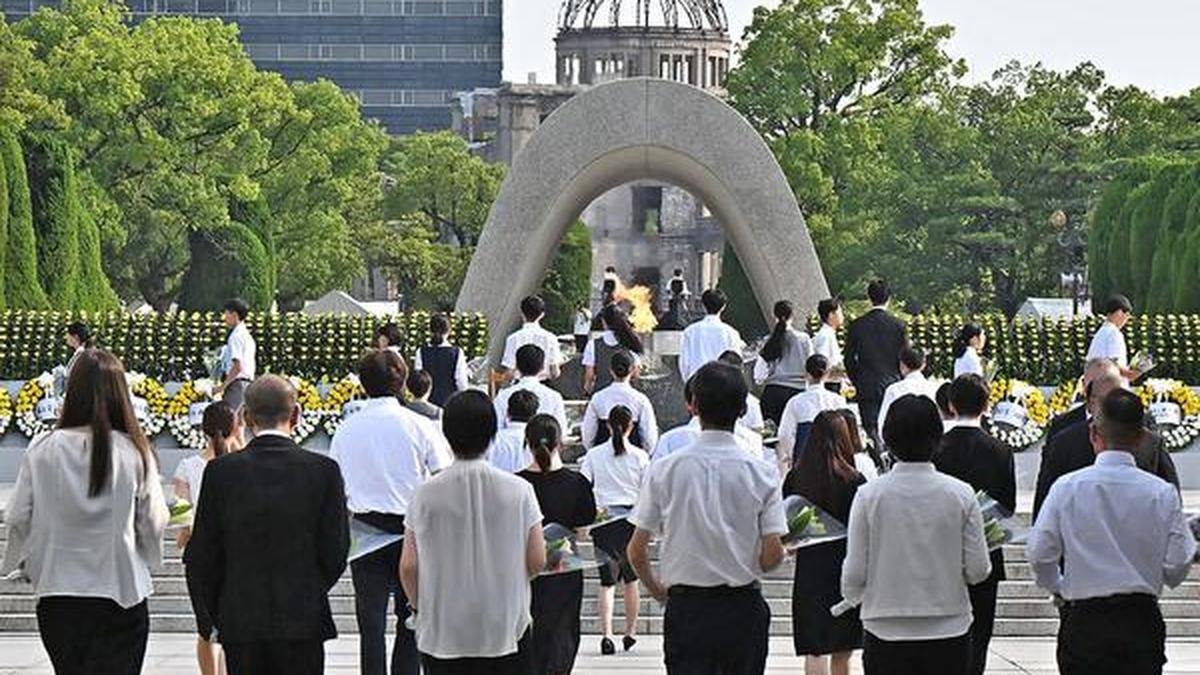 Hiroshima remembers atom bomb victims as ‘international tragedies’ unfold