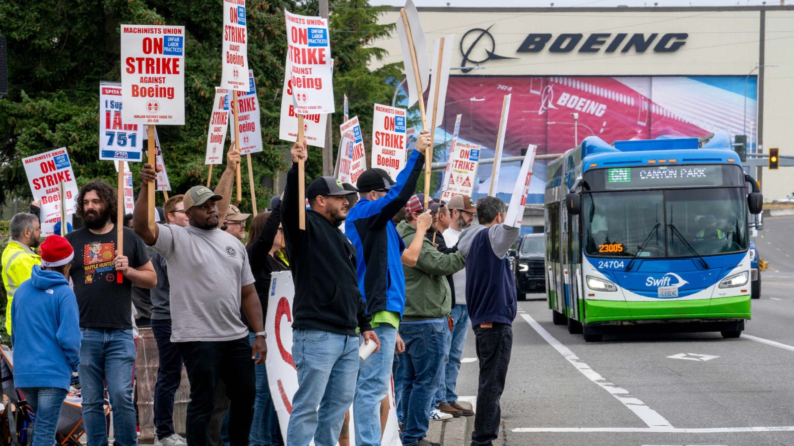 Boeing begins furloughing ‘massive quantity’ of workers amid strike