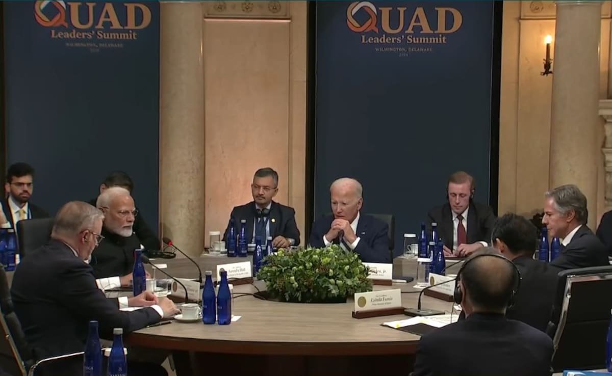 Quad Summit Underneath Manner, PM Modi Meets Leaders From US, Japan, Australia