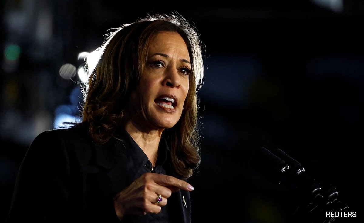 Kamala Harris Slams Donald Trump Over Abortion As US Begins Voting