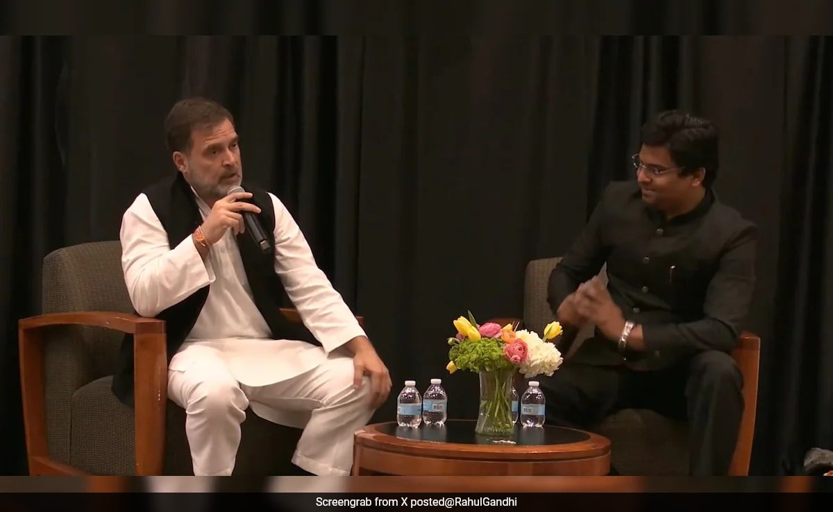 “Bharat Jodo Yatra Launched The Concept Of Love In Politics”: Rahul Gandhi In US