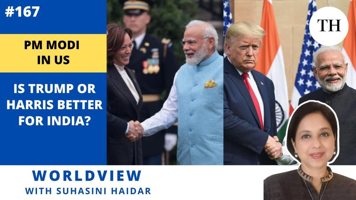 Watch: P.M. Modi in U.S. | Is Trump or Harris higher for India?