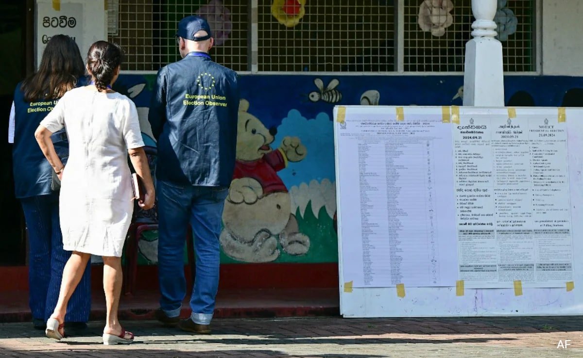 Sri Lanka Votes In First Presidential Ballot Since Financial Collapse