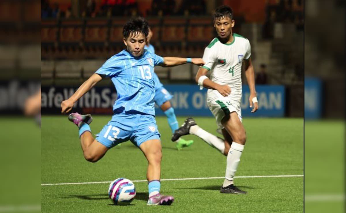 SAFF U17 Championship: Sumit Sharma’s Header Fetches India Full Factors In opposition to Bangladesh