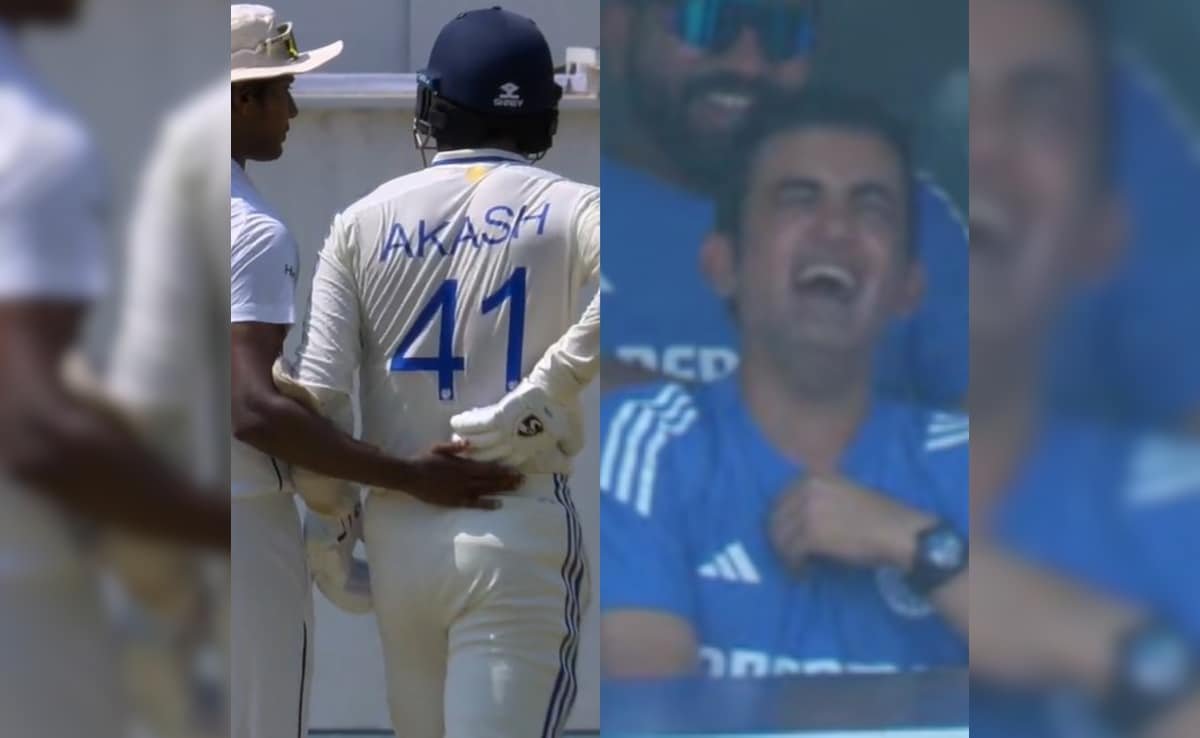 Akash Deep Suffers Unlucky Blow, Gautam Gambhir Seemingly Can not Cease Laughing