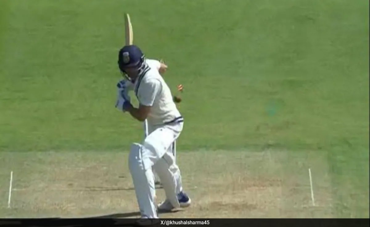 Shubman Gill Bowled After Leaving The Ball, Left Surprised. Watch