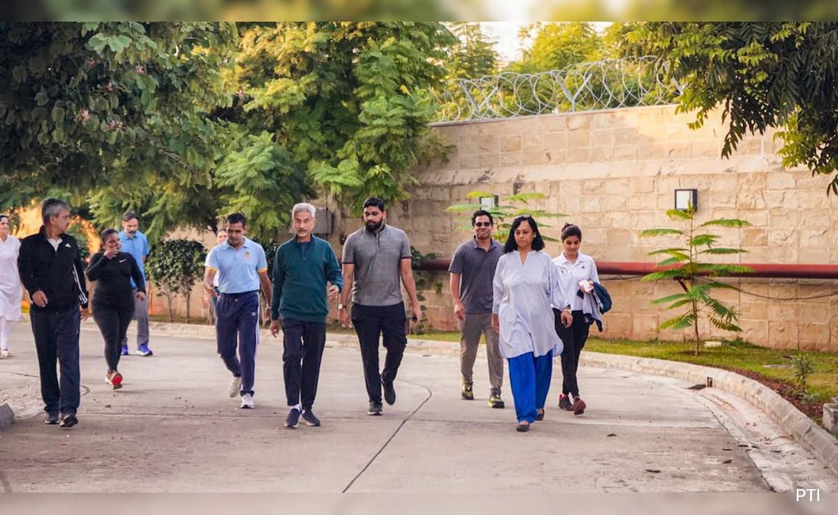 S Jaishankar’s Huddle With Indian Diplomats In Pak Consists of A Morning Stroll