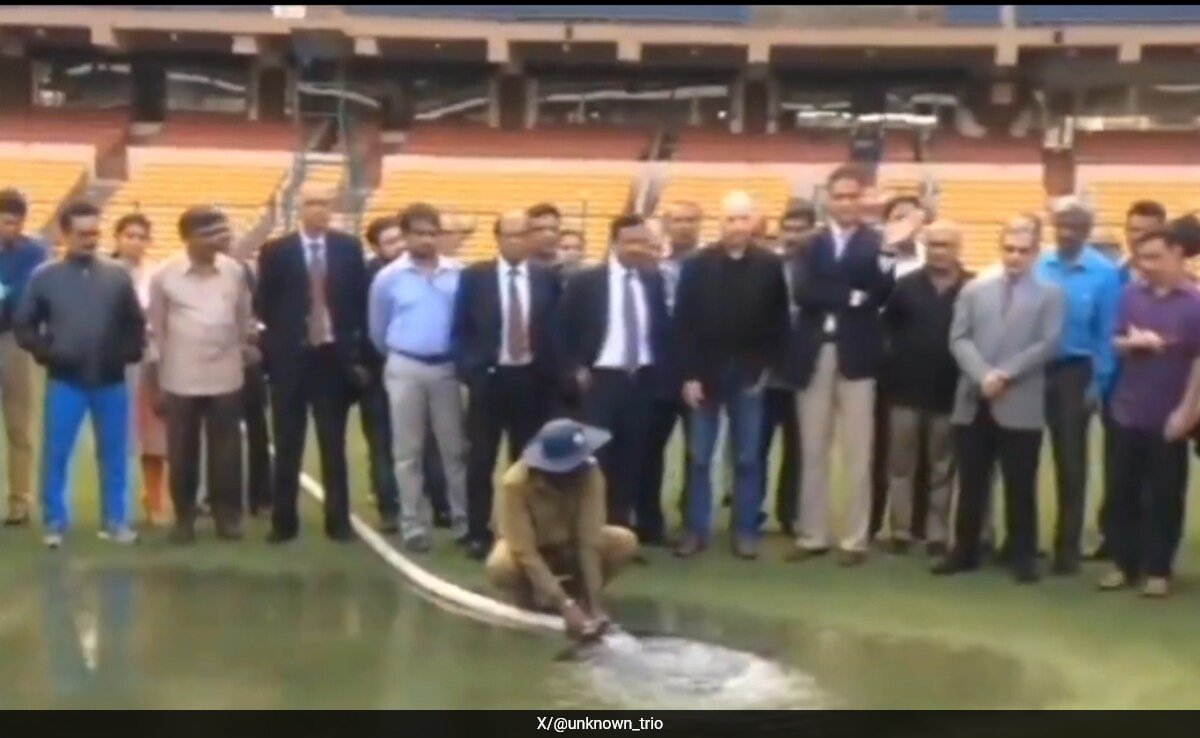 Amid Bengaluru Rain, Outdated Video Of M Chinnaswamy Stadium’s Beautiful Drainage System Is Viral