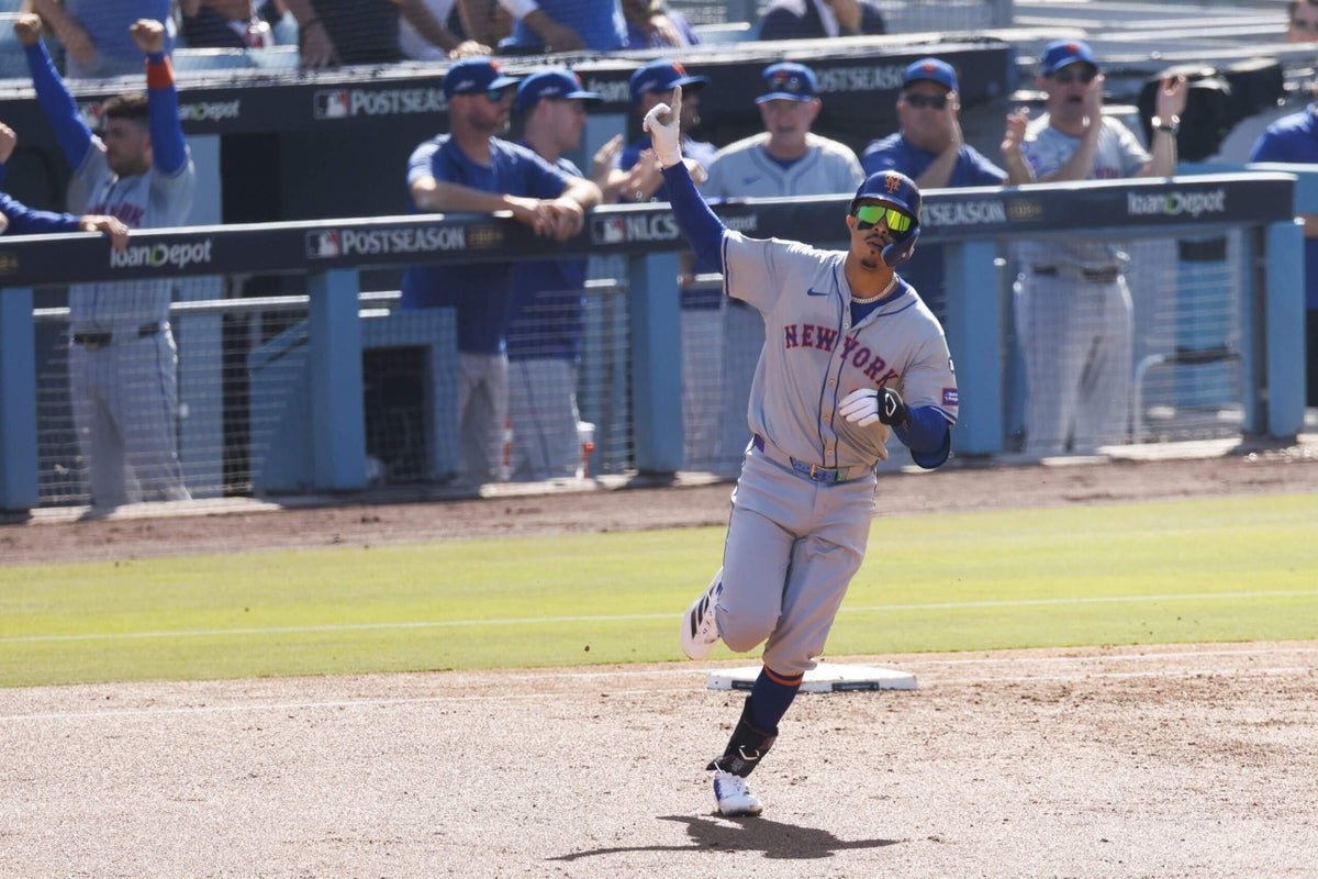 Behind Mark Vientos and Francisco Lindor, the Mets punch again to even the NLCS