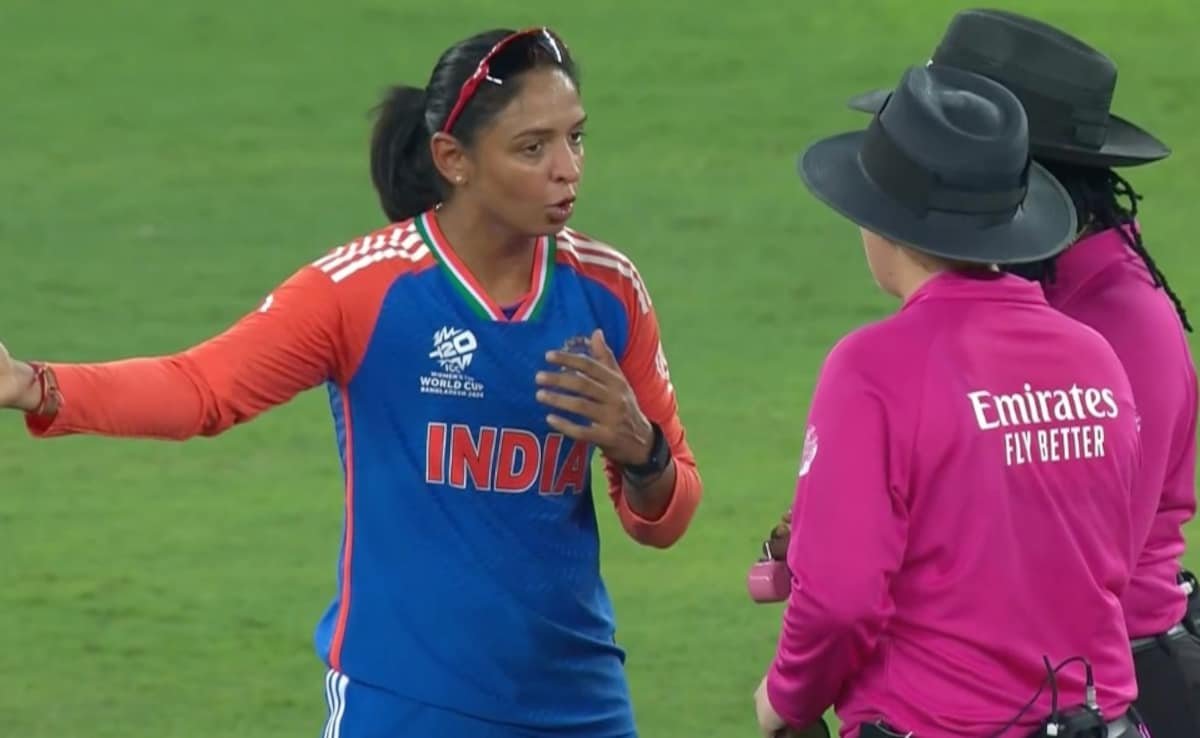 Harmanpreet Kaur Left Fuming As Run-Out Controversy Hits Ladies’s T20 World Cup 2024 – Watch