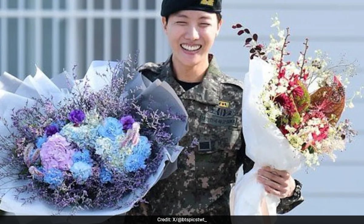 BTS Member J-hope Finishes Obligatory South Korean Navy Service