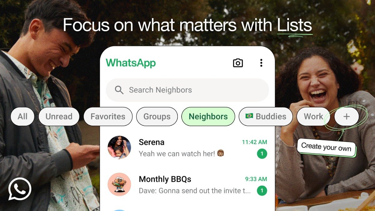 WhatsApp Rolling Out Customized Lists Function to All Customers Globally