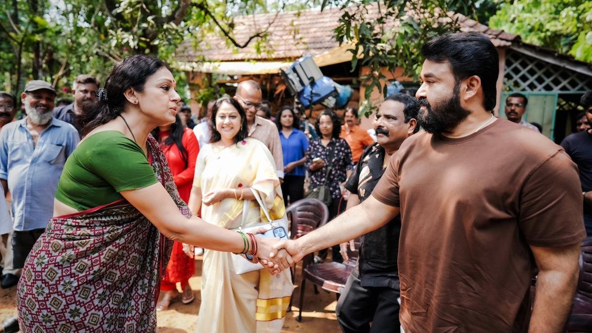 It’s a wrap for Mohanlal – Shobana’s ‘L360’, helmed by Tharun Moorthy