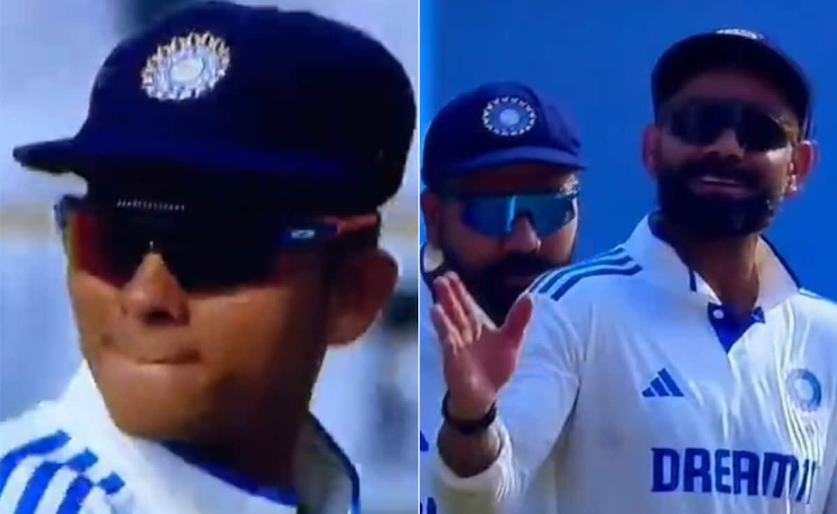 Yashasvi Jaiswal Almost Hits Sarfaraz Khan With Ball, Virat Kohli And Rohit Sharma Do This. Watch